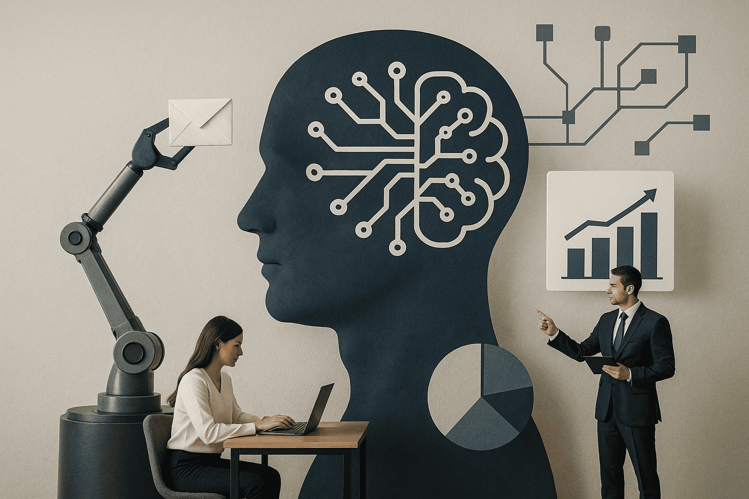 Artificial Intelligence (AI) illustration